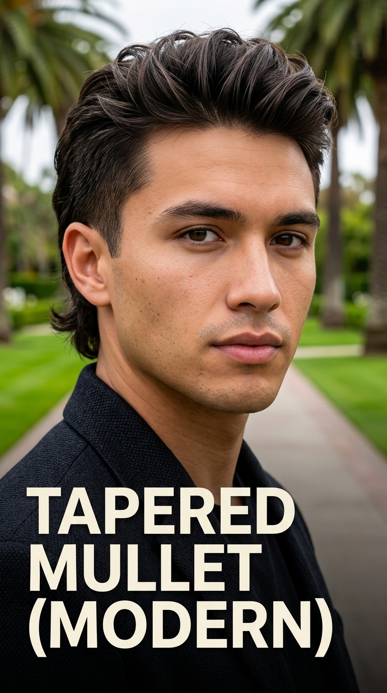Tapered Mullet (Modern)