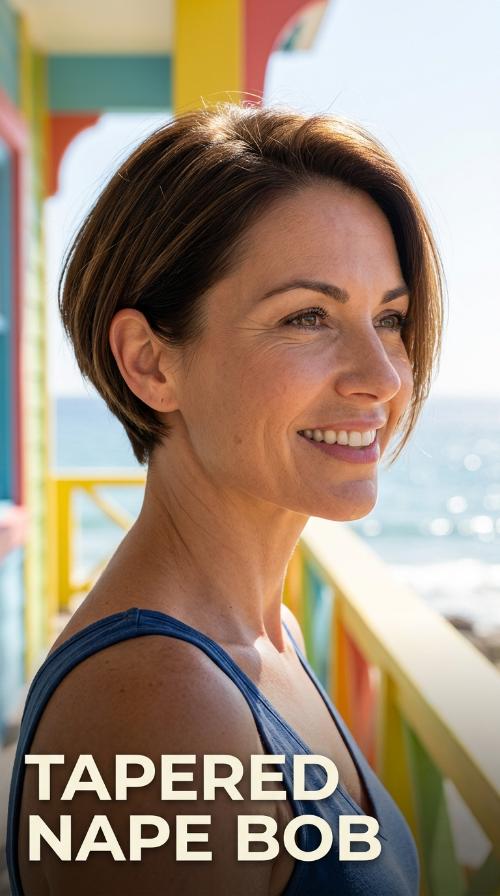Tapered Nape Bob