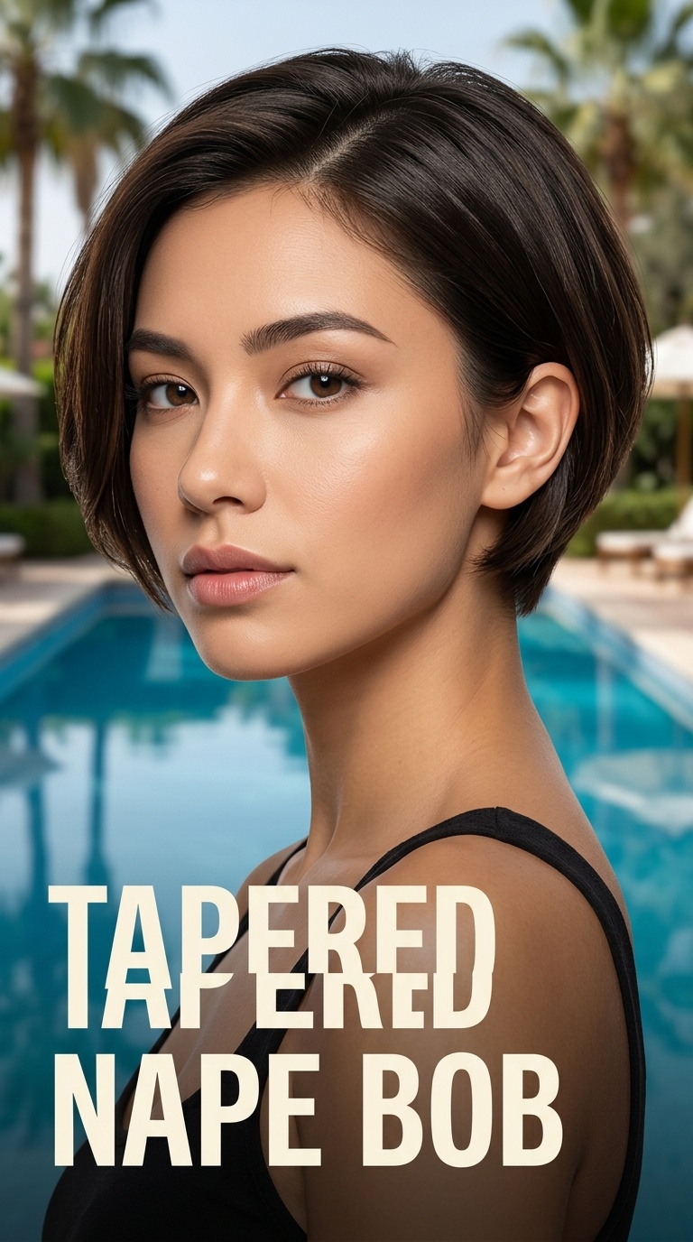Tapered Nape Bob