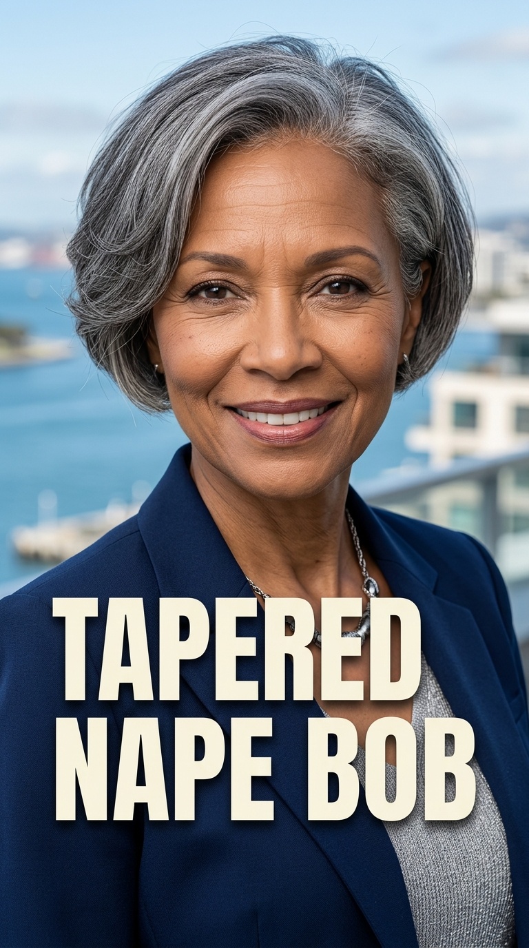 Tapered Nape Bob