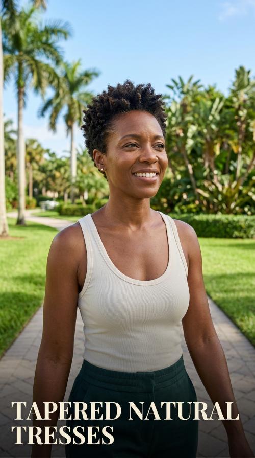 Tapered Natural Tresses