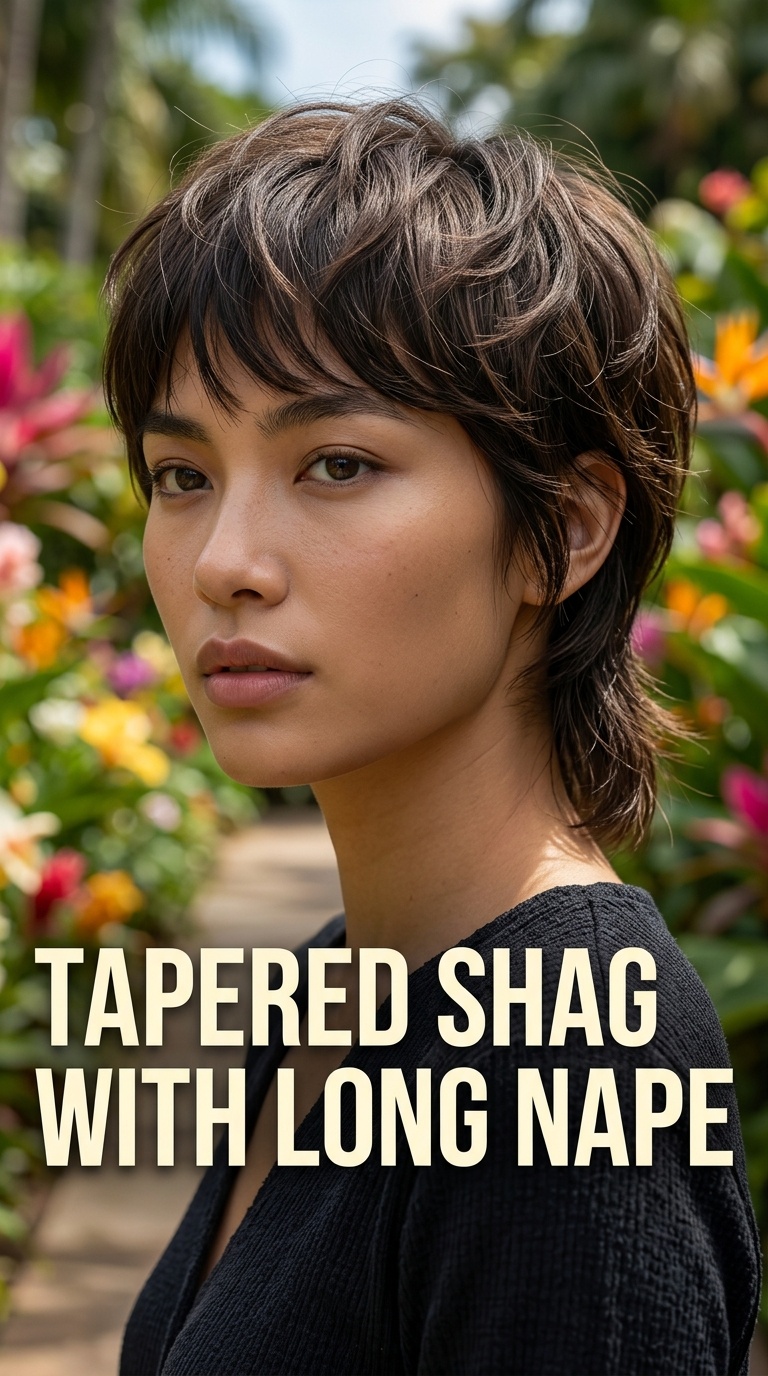 Tapered Shag with Long Nape