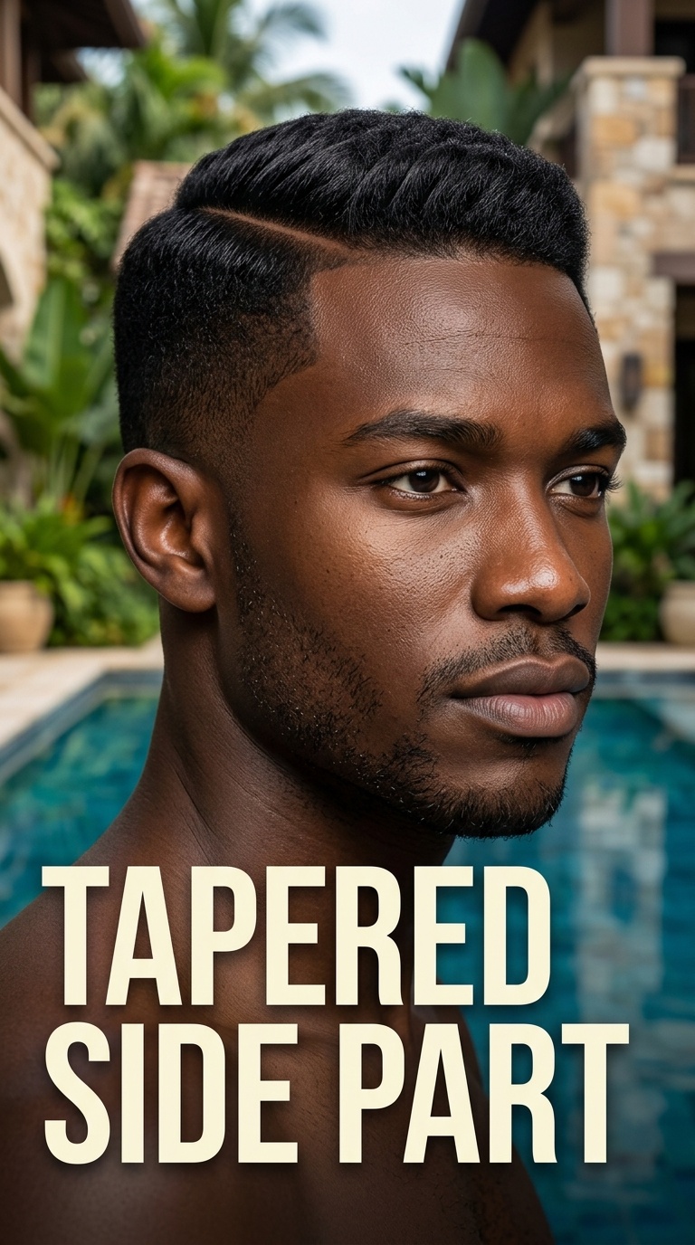 Tapered Side Part