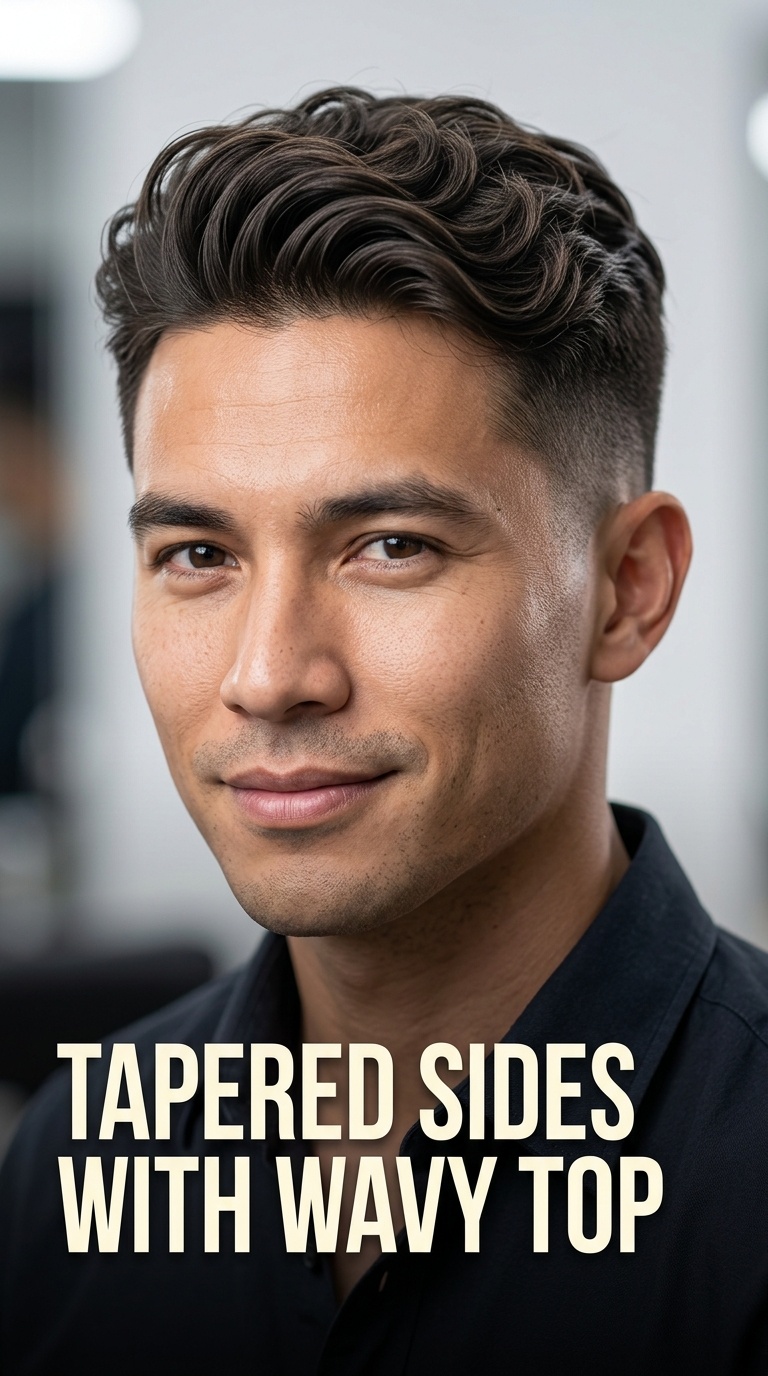 Tapered Sides with Wavy Top