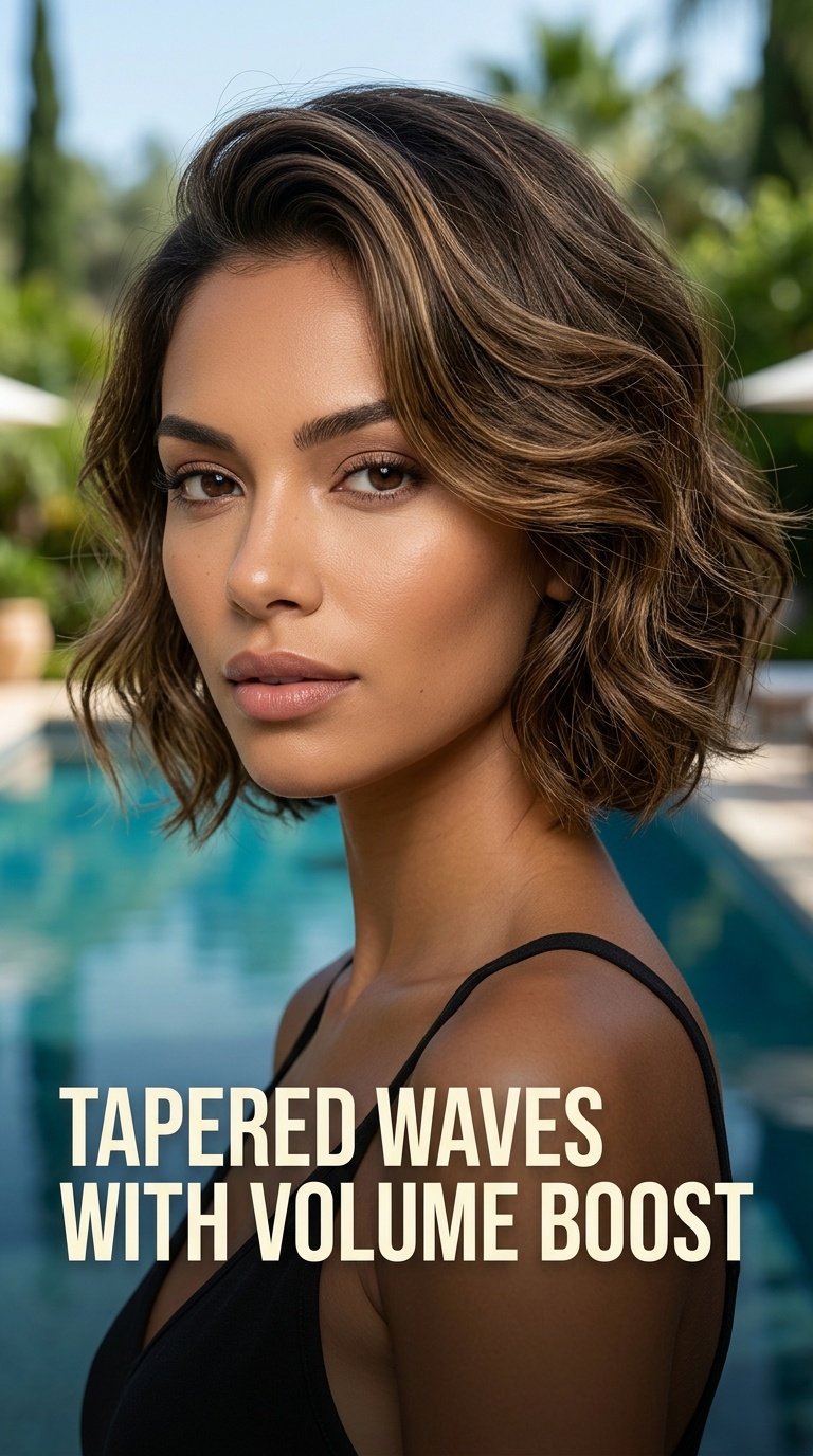 Tapered Waves with Volume Boost