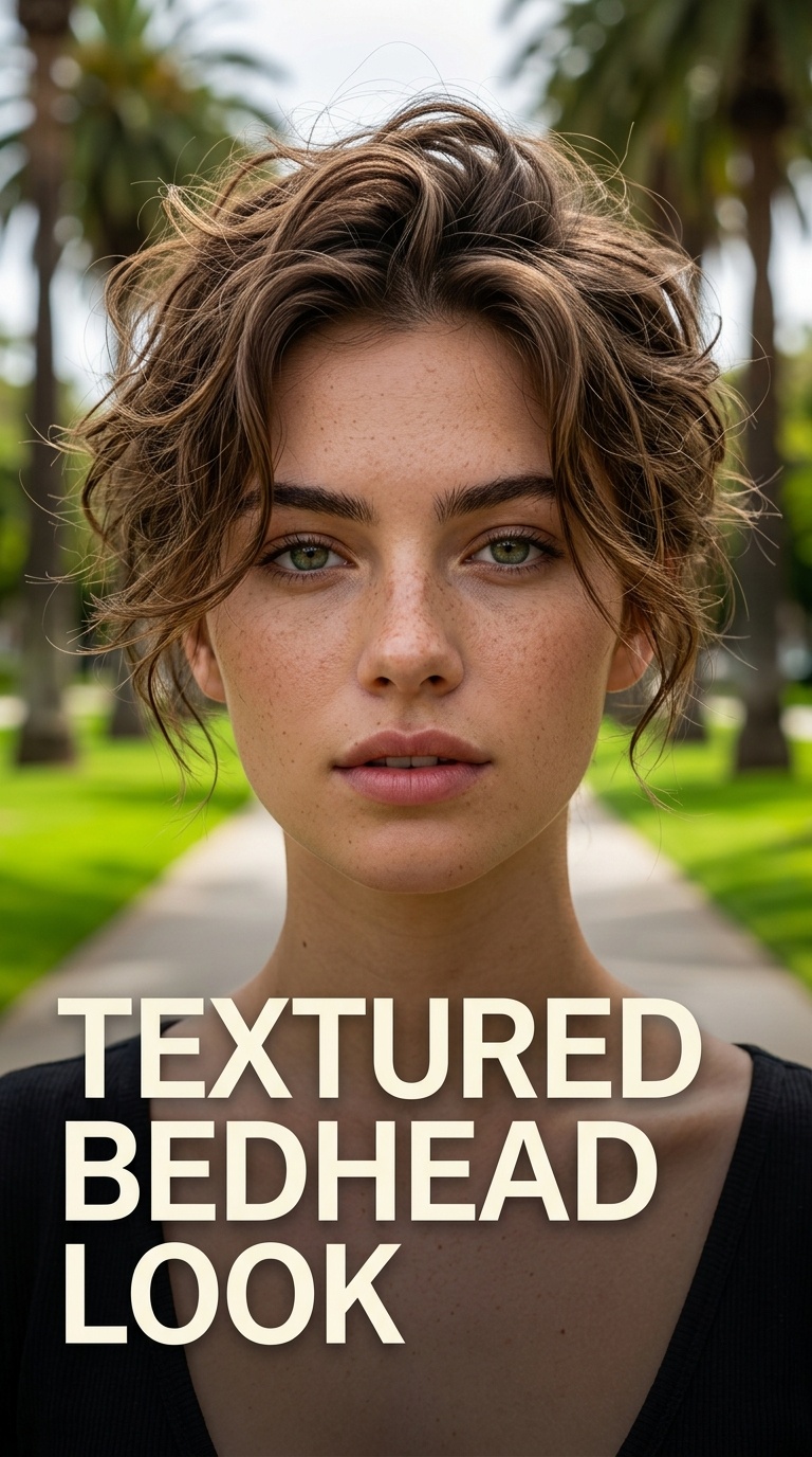 Textured Bedhead Look