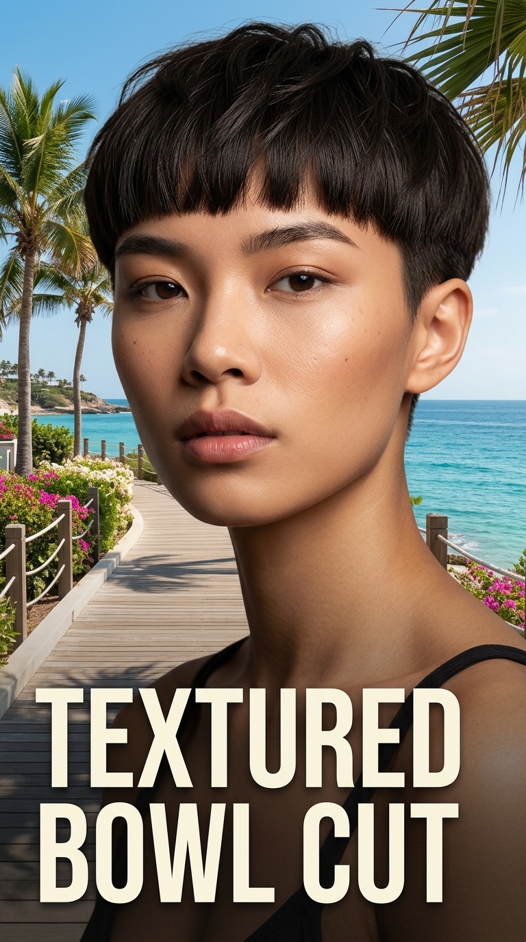 Textured Bowl Cut