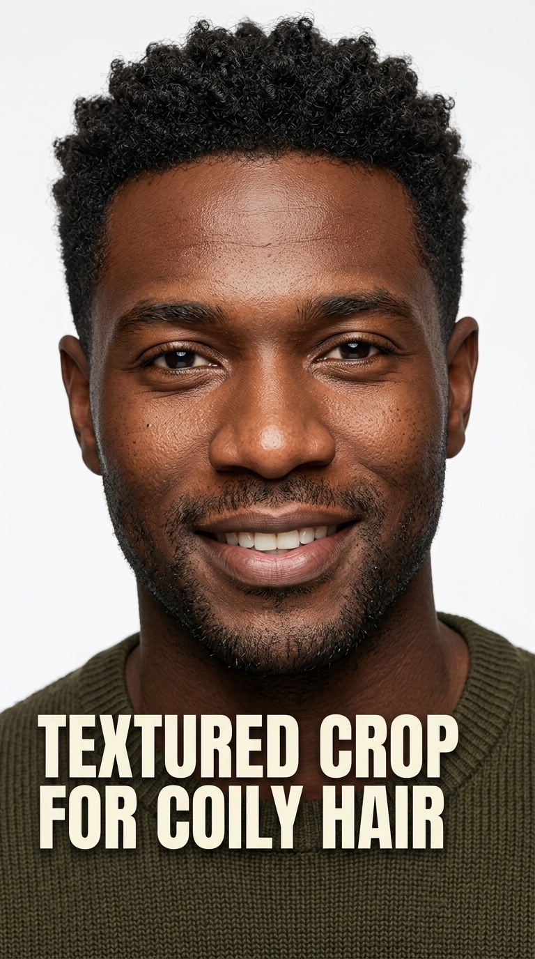 Textured Crop for Coily Hair