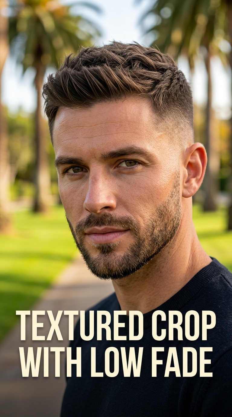 Textured Crop with Low Fade