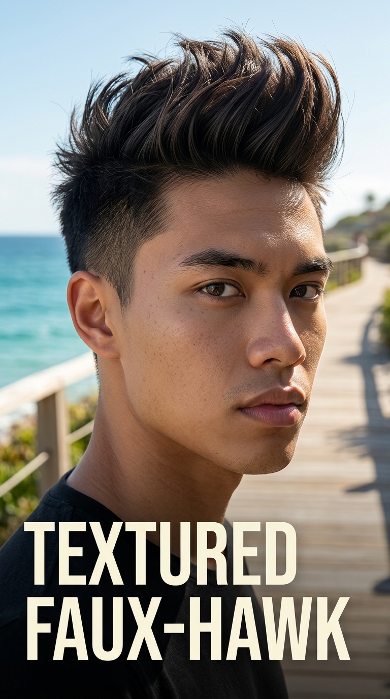 Textured Faux-Hawk