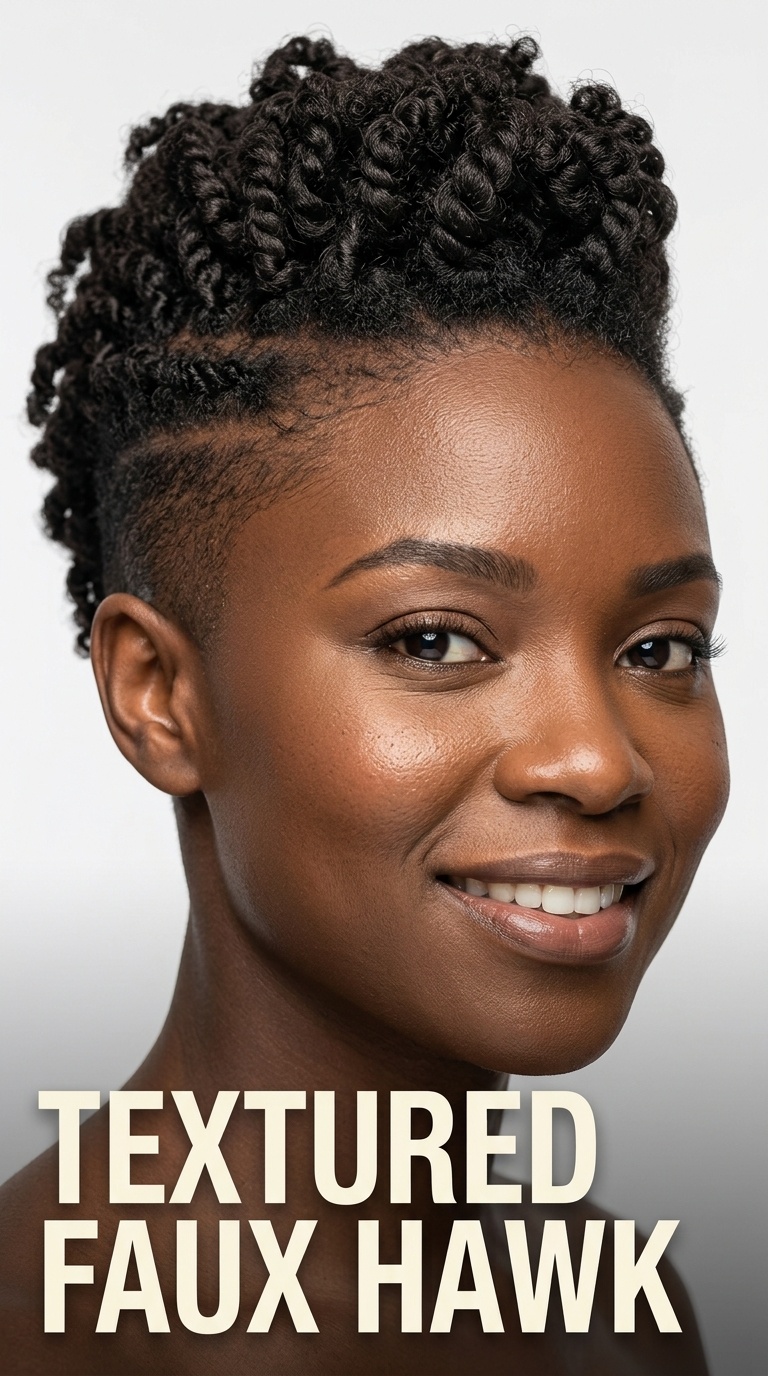 Textured Faux Hawk