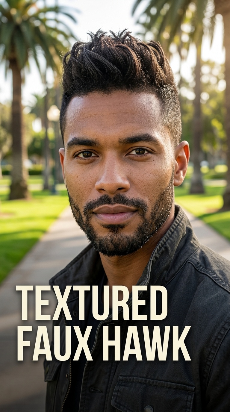 Textured Faux Hawk