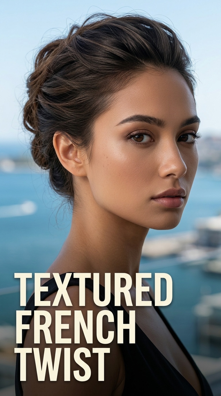 Textured French Twist