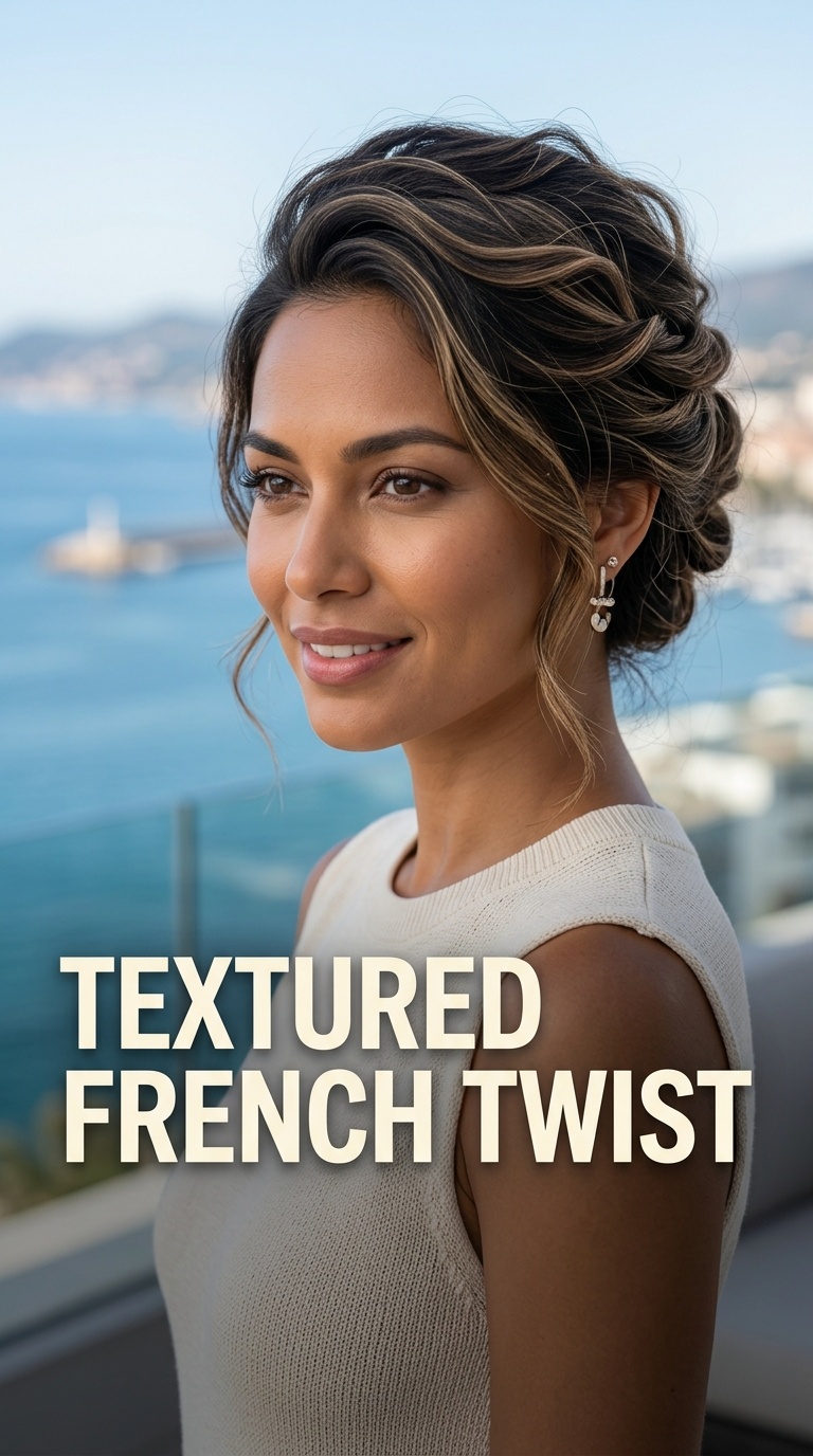 Textured French Twist