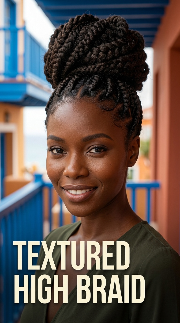 Textured High Braid