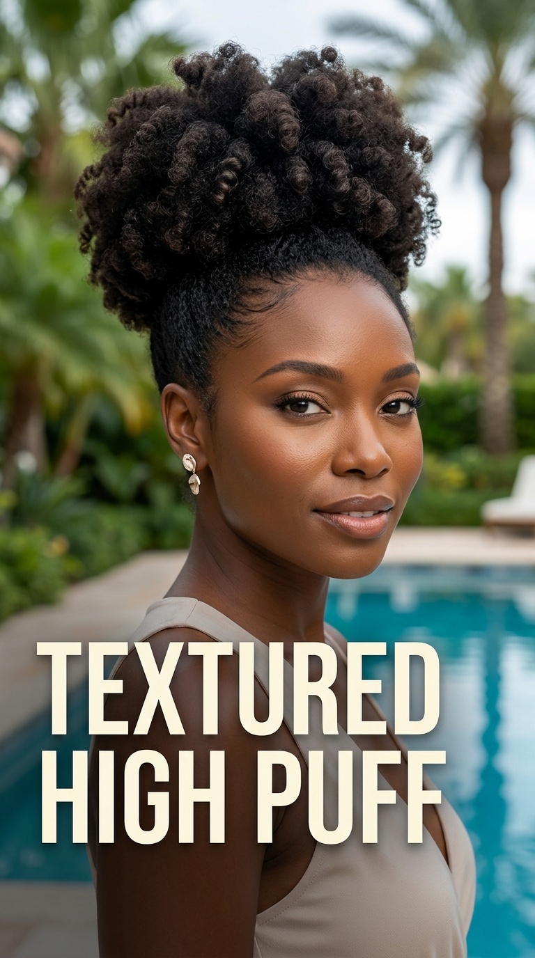Textured High Puff