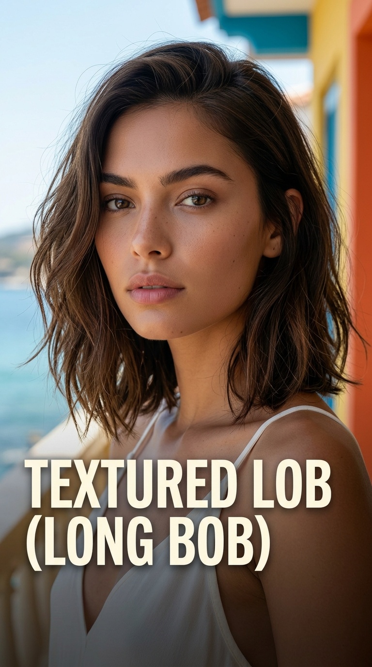 Textured Lob (Long Bob)