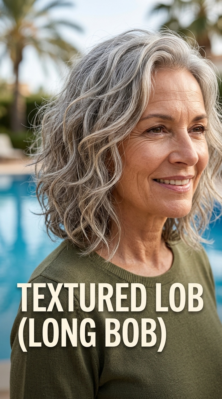 Textured Lob (Long Bob)