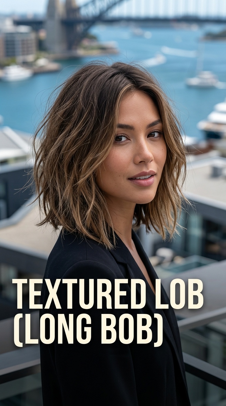 Textured Lob (Long Bob)