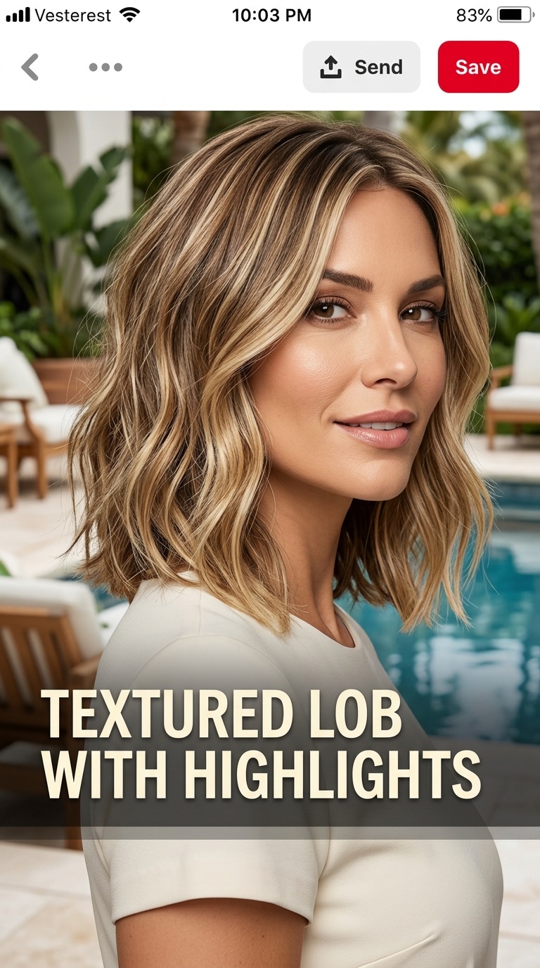 Textured Lob with Highlights
