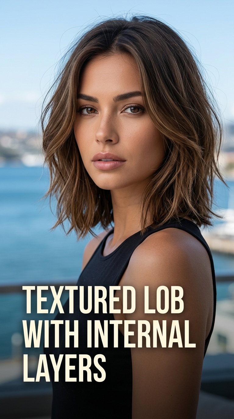 Textured Lob with Internal Layers