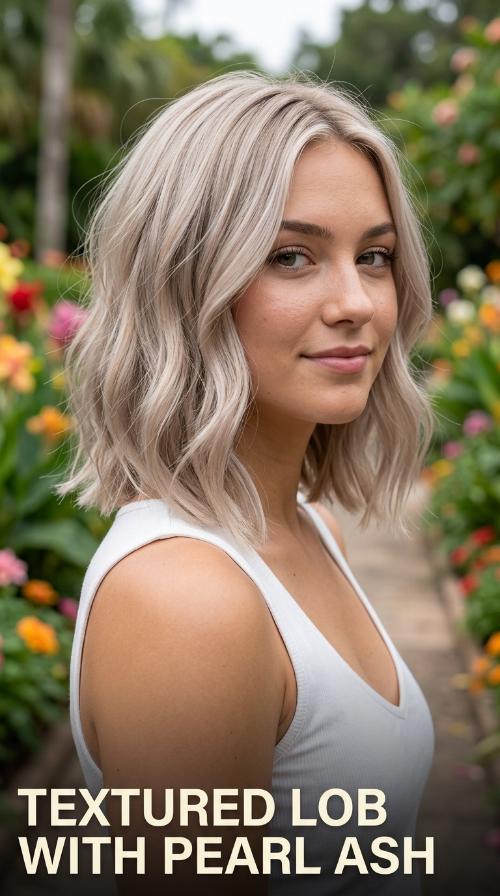 Textured Lob with Pearl Ash