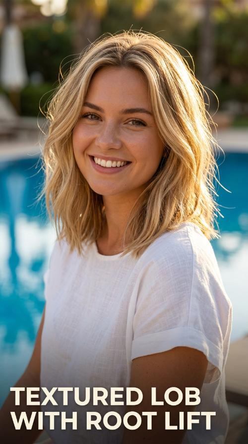Textured Lob with Root Lift