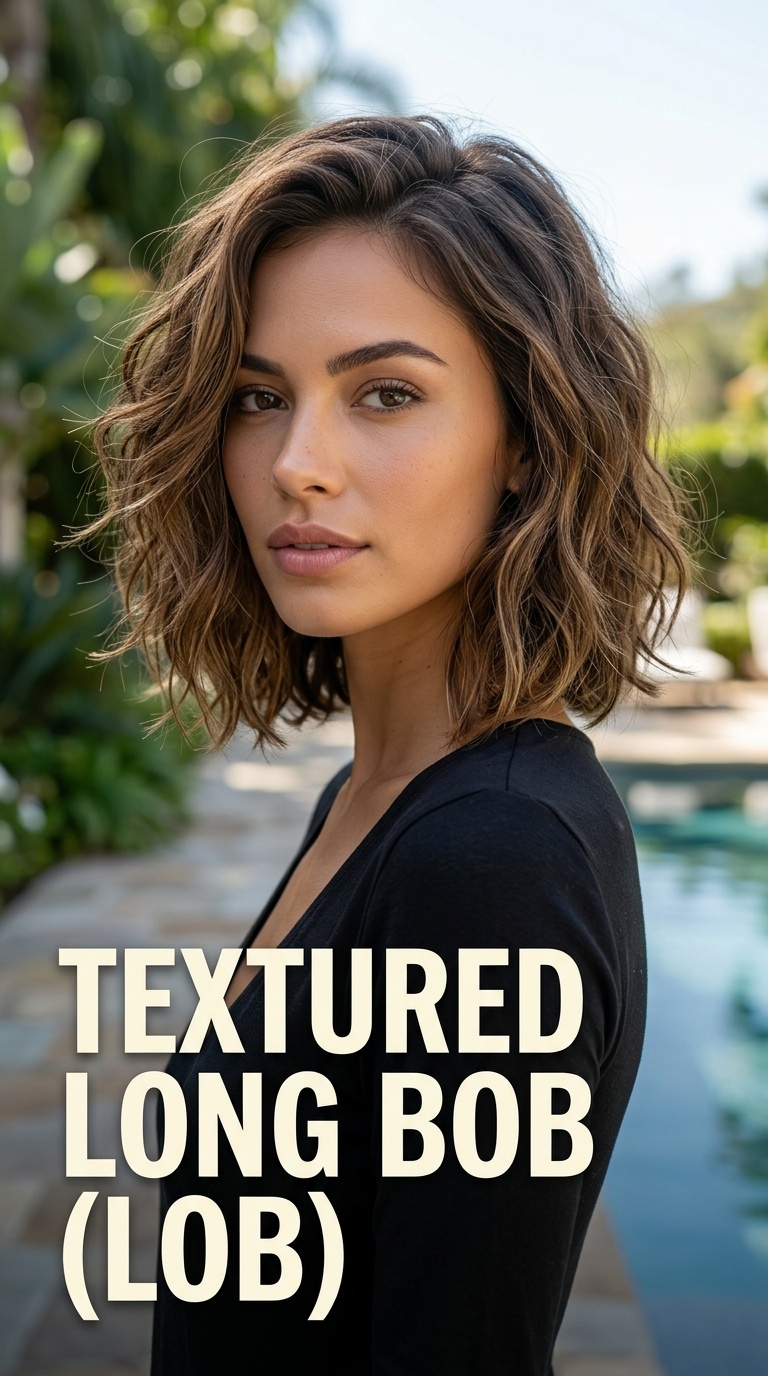 Textured Long Bob (Lob)