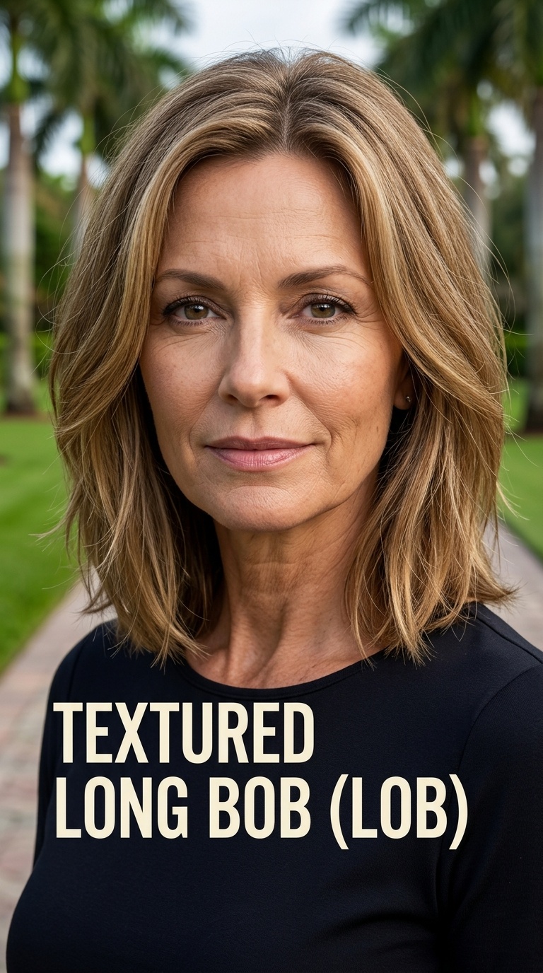Textured Long Bob (Lob)