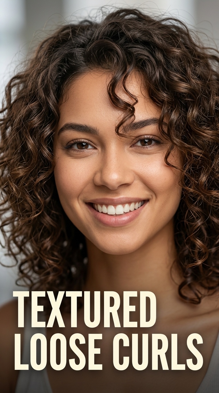 Textured Loose Curls