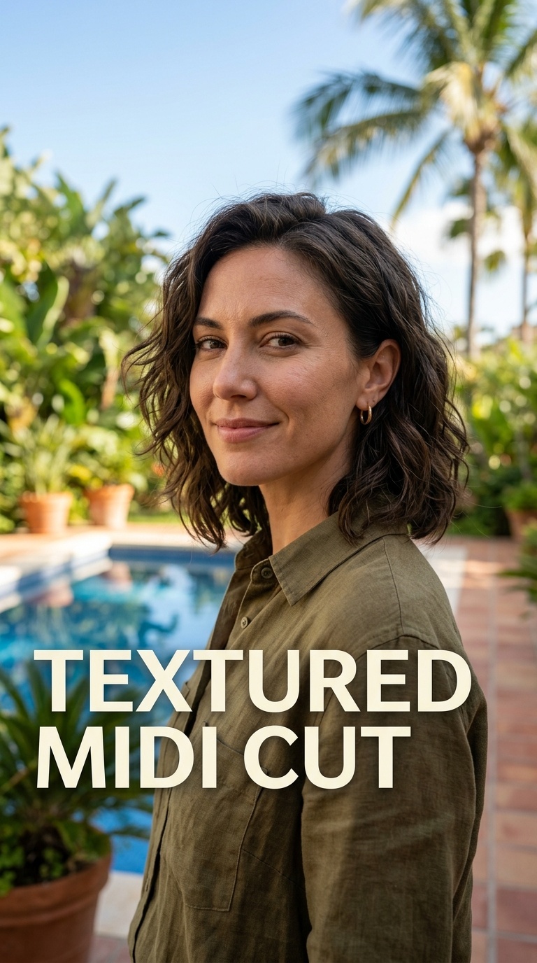 Textured Midi Cut