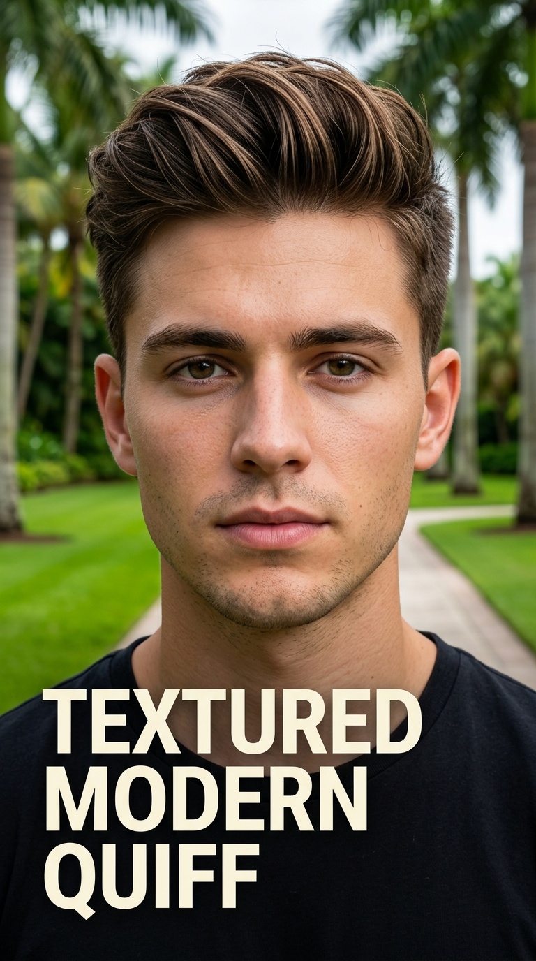 Textured Modern Quiff