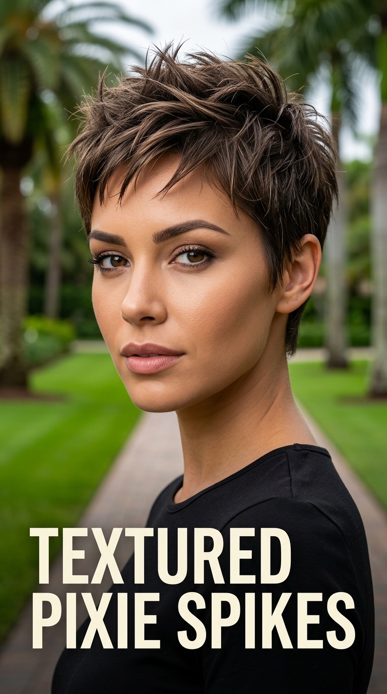 Textured Pixie Spikes