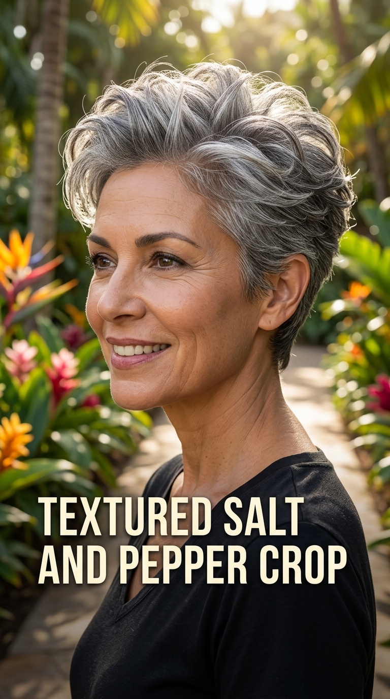 Textured Salt and Pepper Crop
