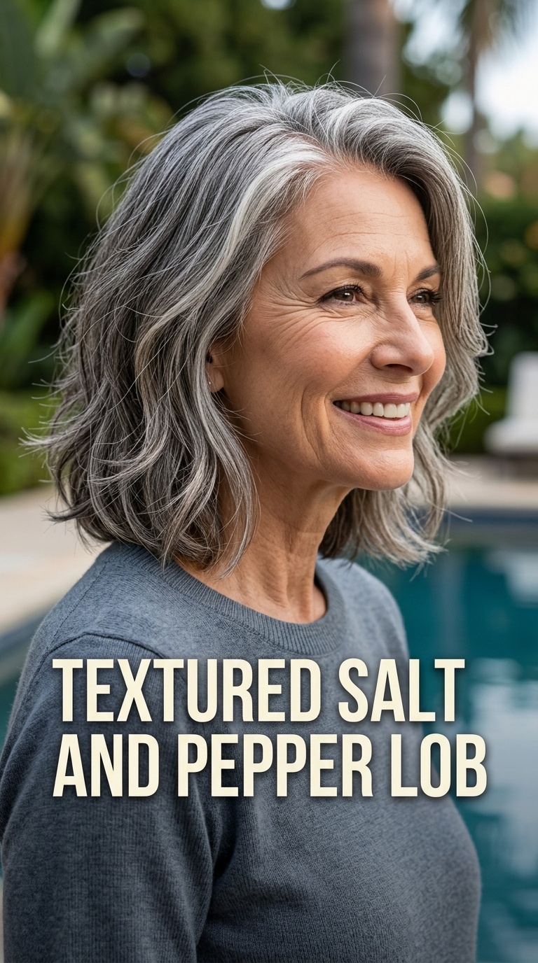 Textured Salt and Pepper Lob