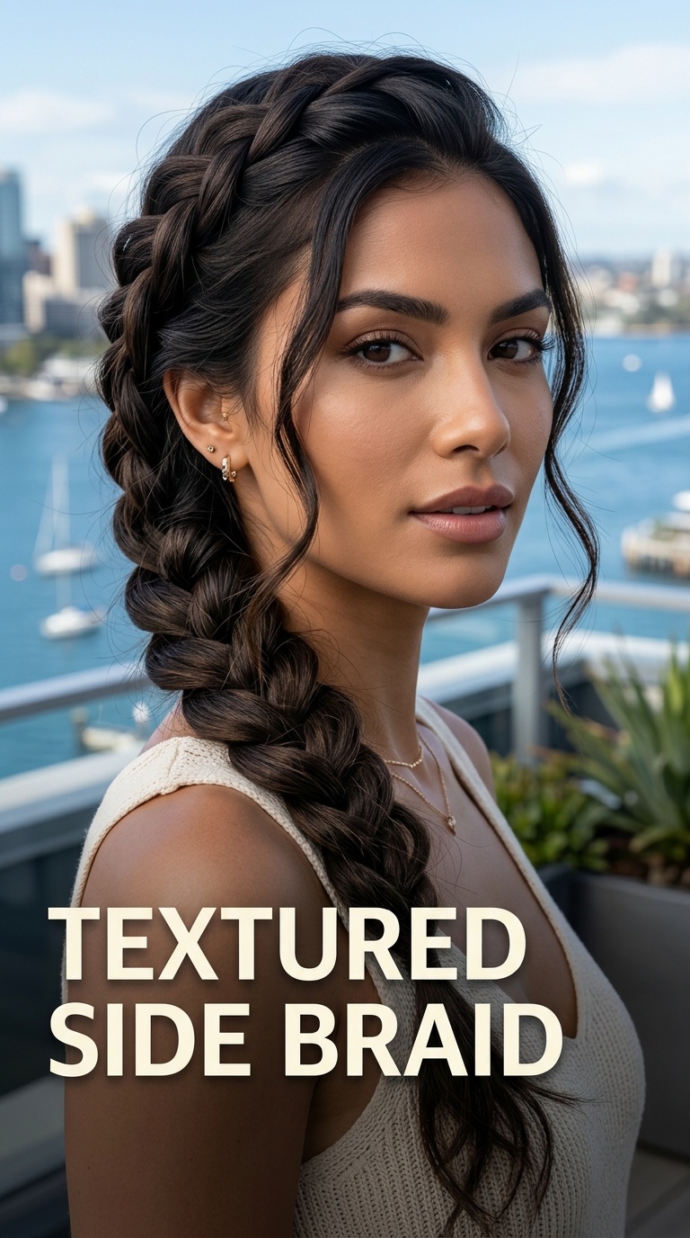 Textured Side Braid