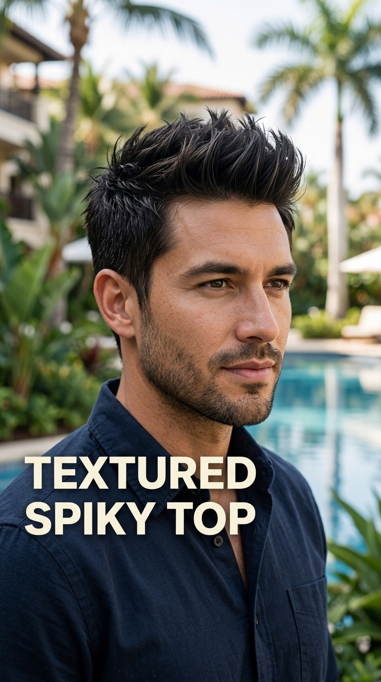 Textured Spiky Top