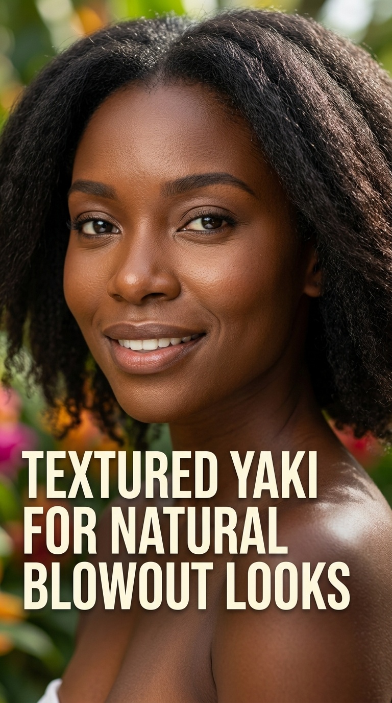 Textured Yaki for Natural Blowout Looks