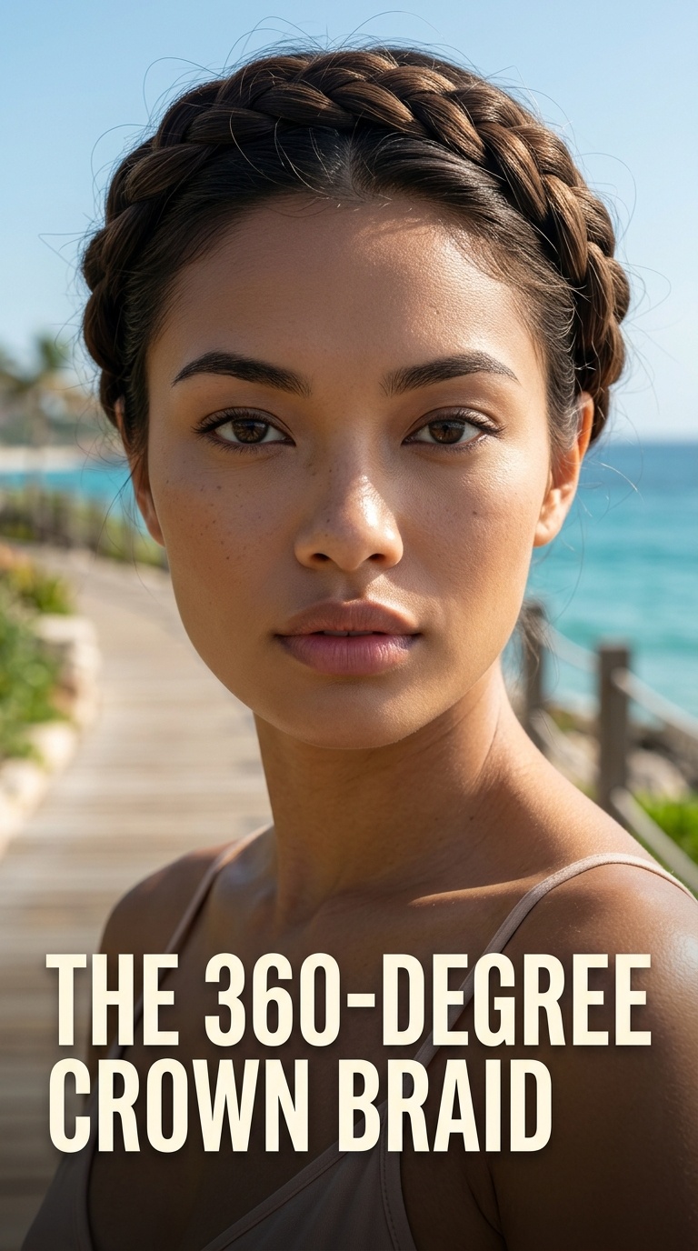 The 360-Degree Crown Braid