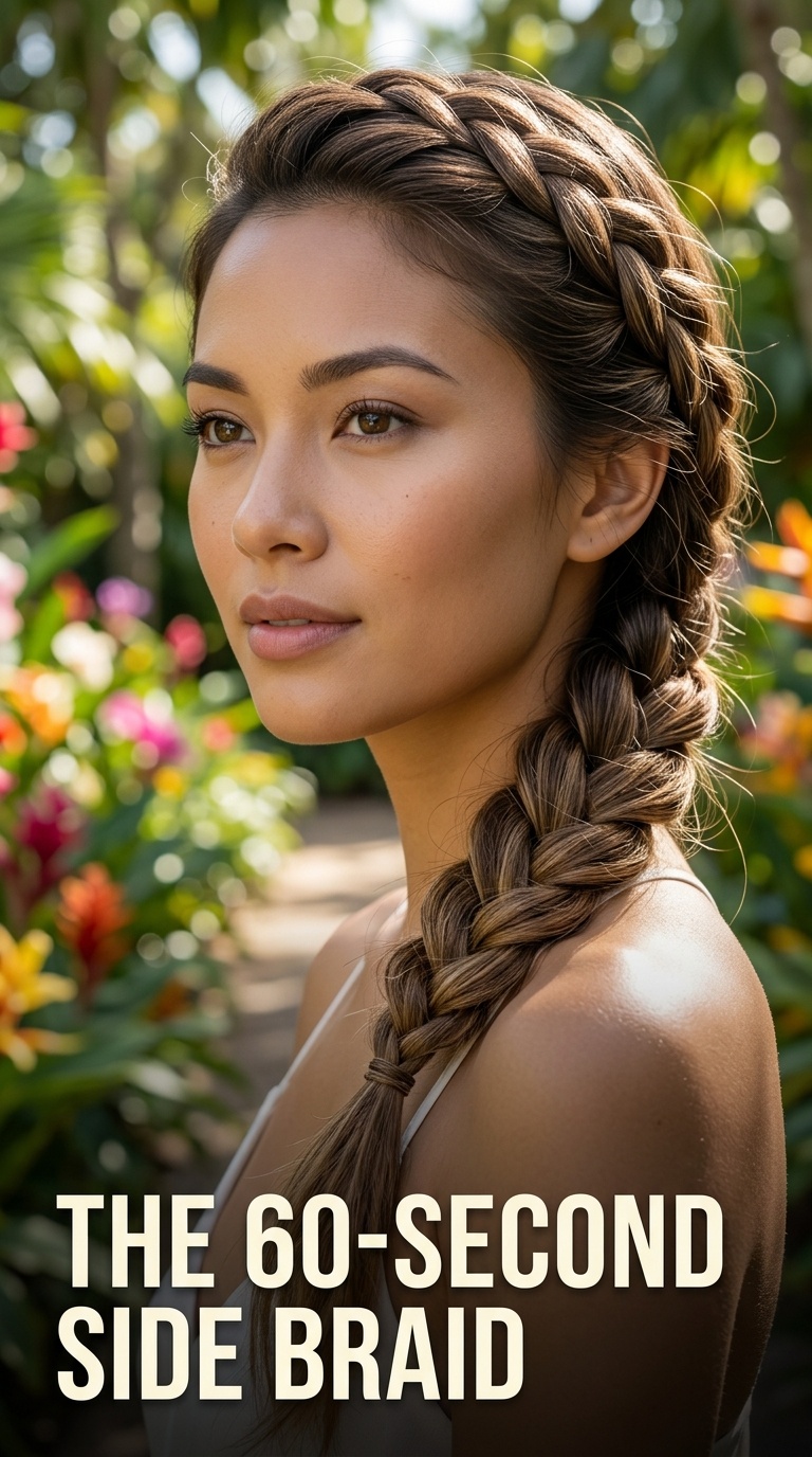The 60-Second Side Braid