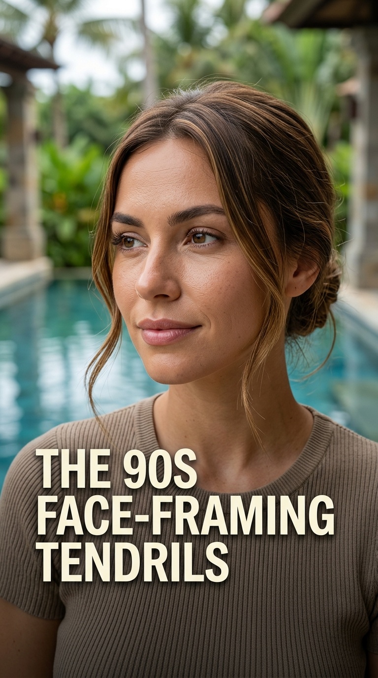 The 90s Face-Framing Tendrils
