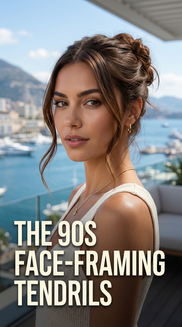 The 90s Face-Framing Tendrils