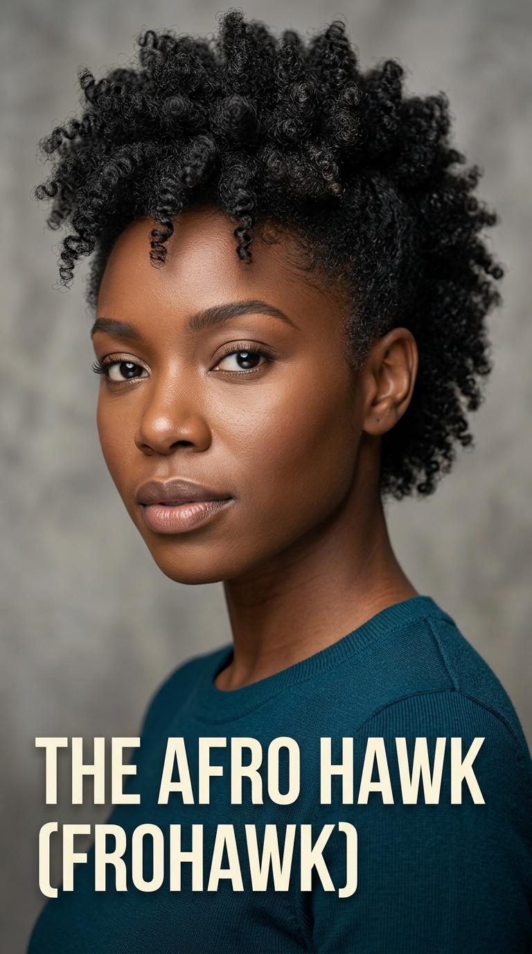 The Afro Hawk (Frohawk)