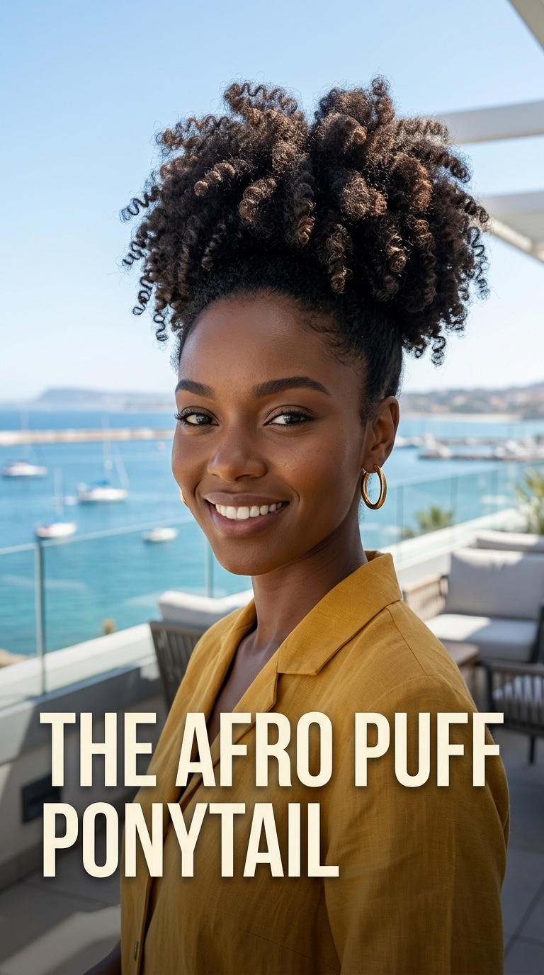 The Afro Puff Ponytail