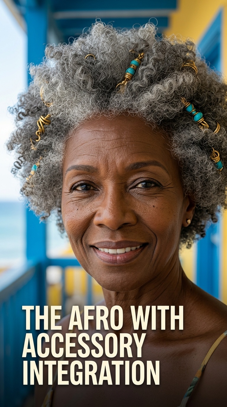 The Afro with Accessory Integration