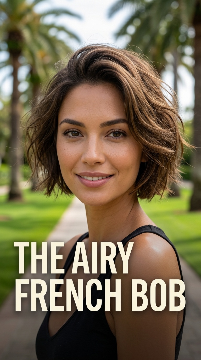The Airy French Bob