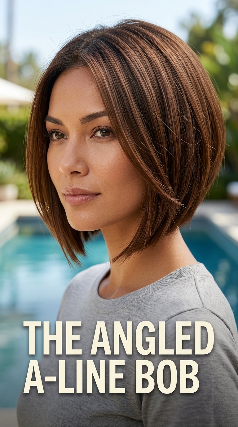 The Angled A-Line Bob