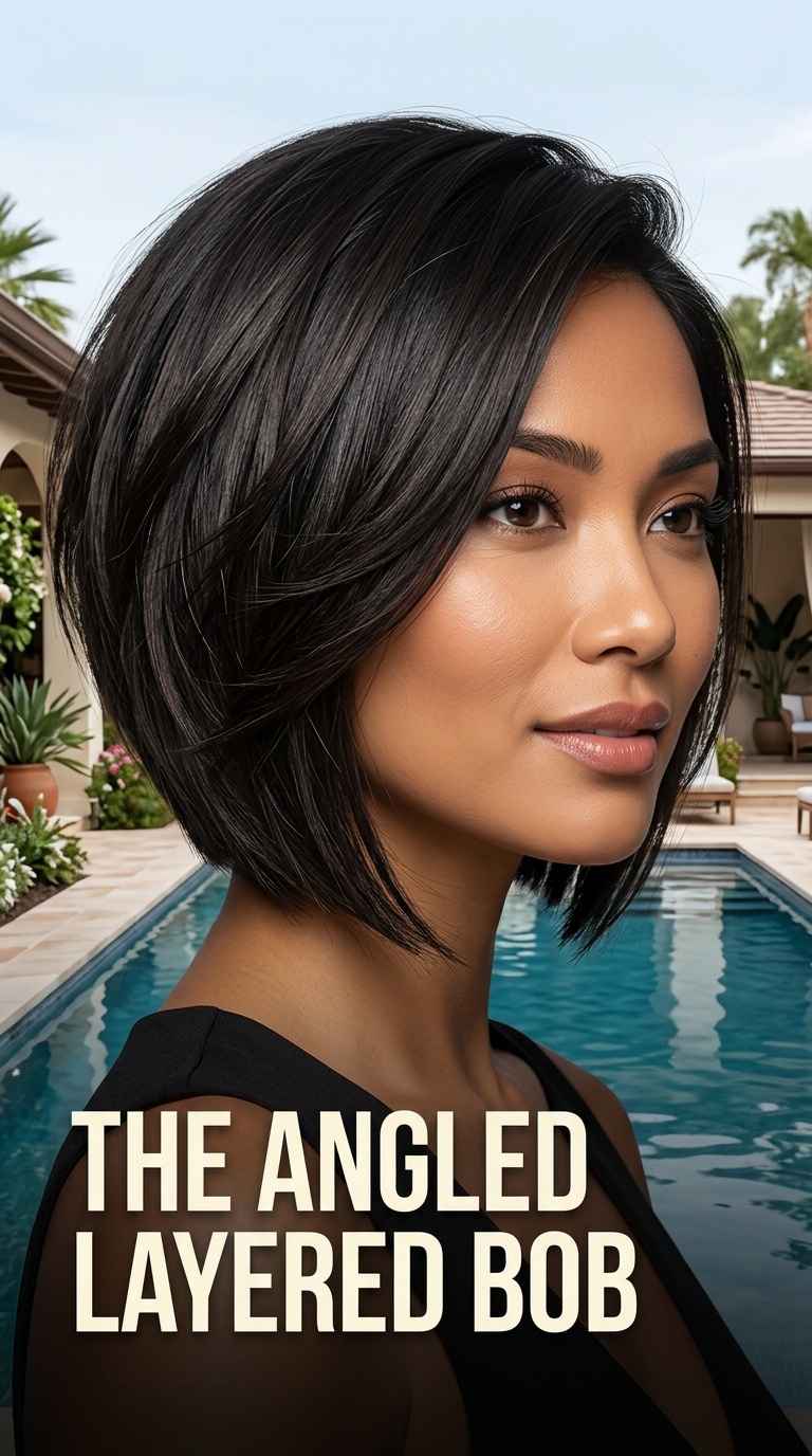 The Angled Layered Bob