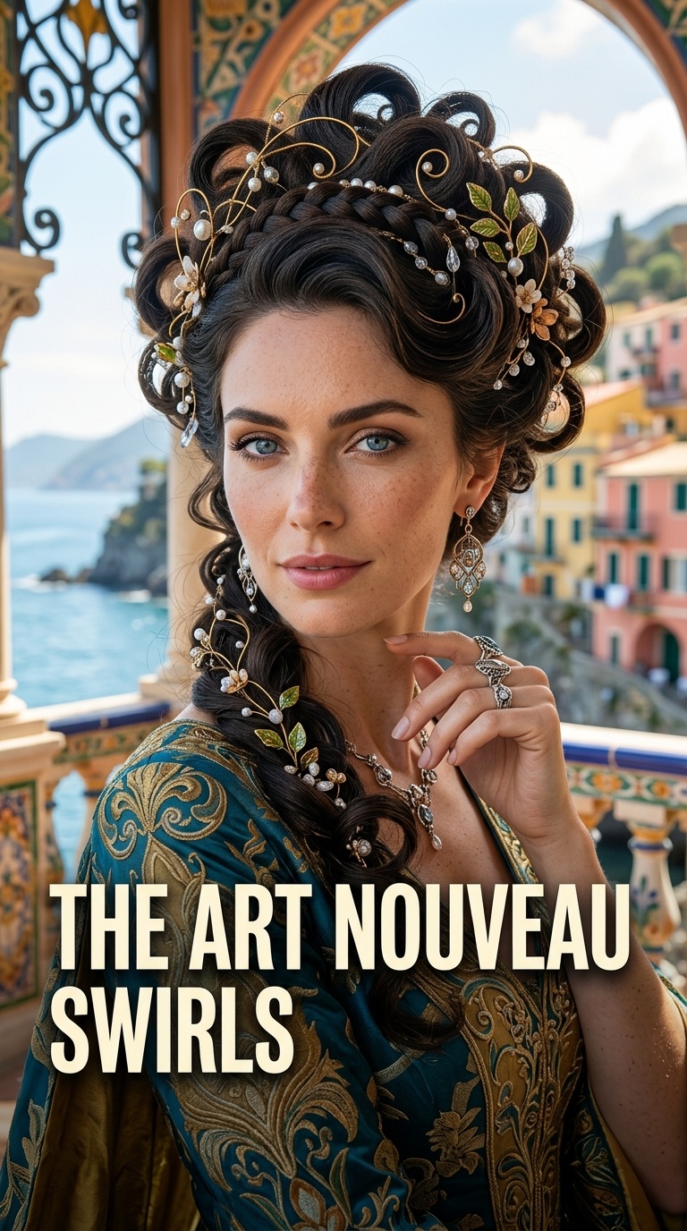 The Art Nouveau Swirls