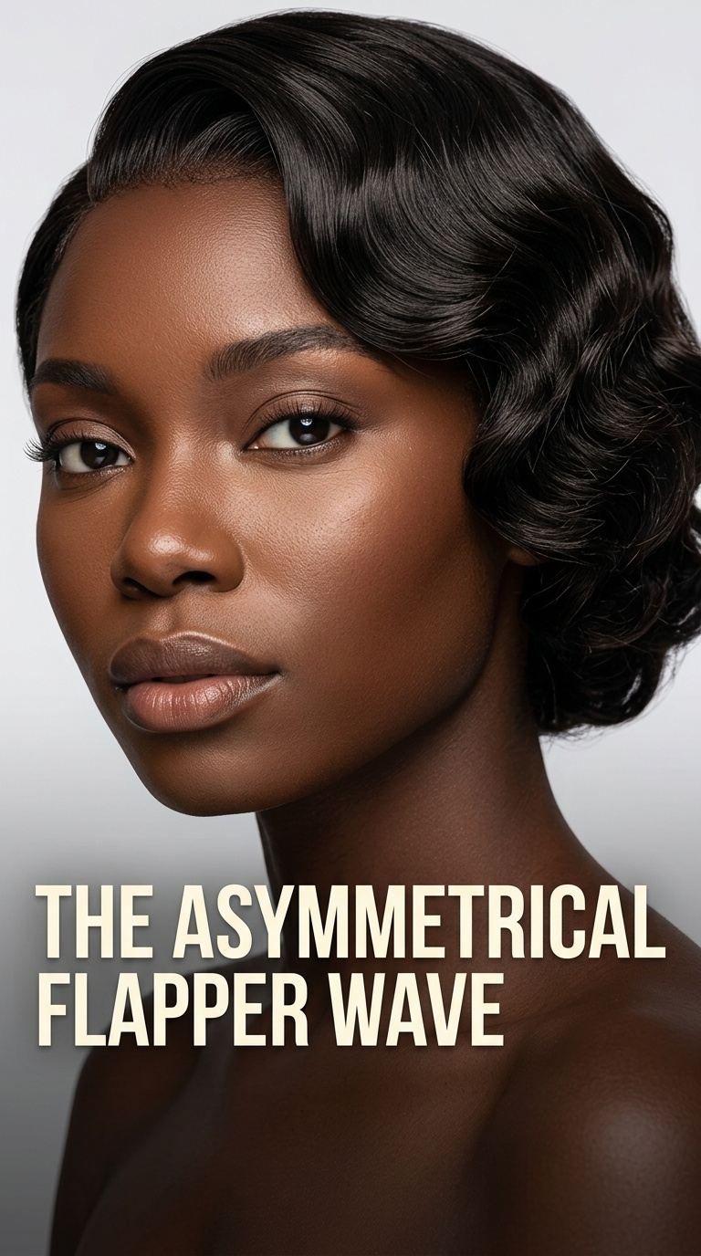 The Asymmetrical Flapper Wave